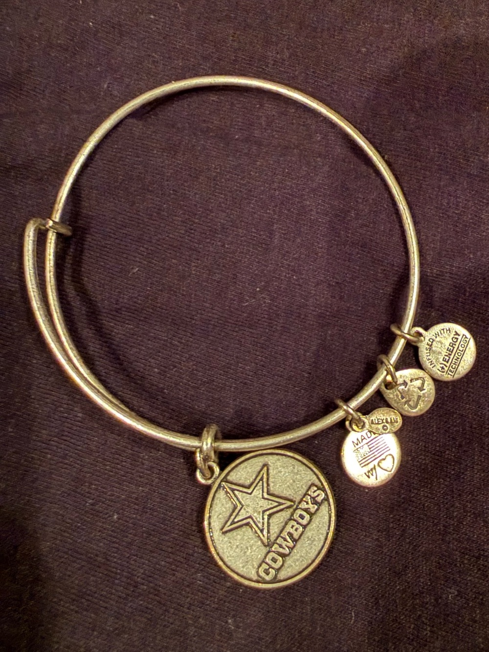 🏈⭐ Alex and Ani Dallas Cowboys NFL Expandable Bangle Bracelet
